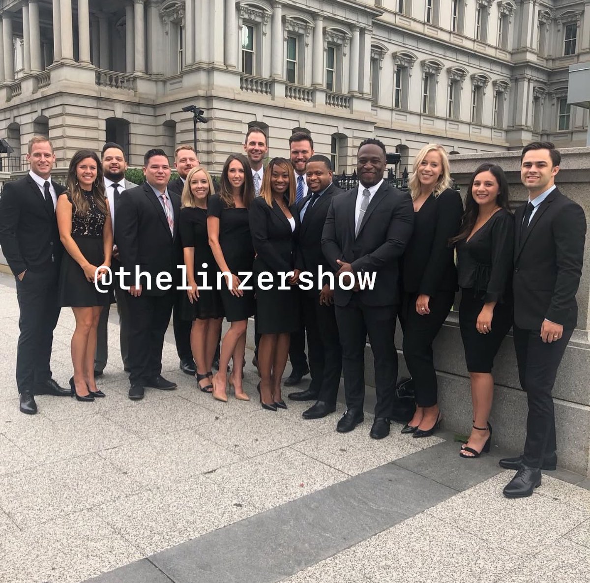 TheLinzerShow's tweet photo. CALEB & ASHLEY FLYNN SPOTTED AT THE TRUMP WHITE HOUSE

I found ANOTHER photo from Paula White’s July 31, 2018, Millennial Evangelicals Meeting — and this time, BOTH Caleb and Ashley are visible— the two of them are all the way to the left. 

Nearly eight years later, Caleb is on trial for Ashley’s murder. 😪

Ashley looks beautiful.