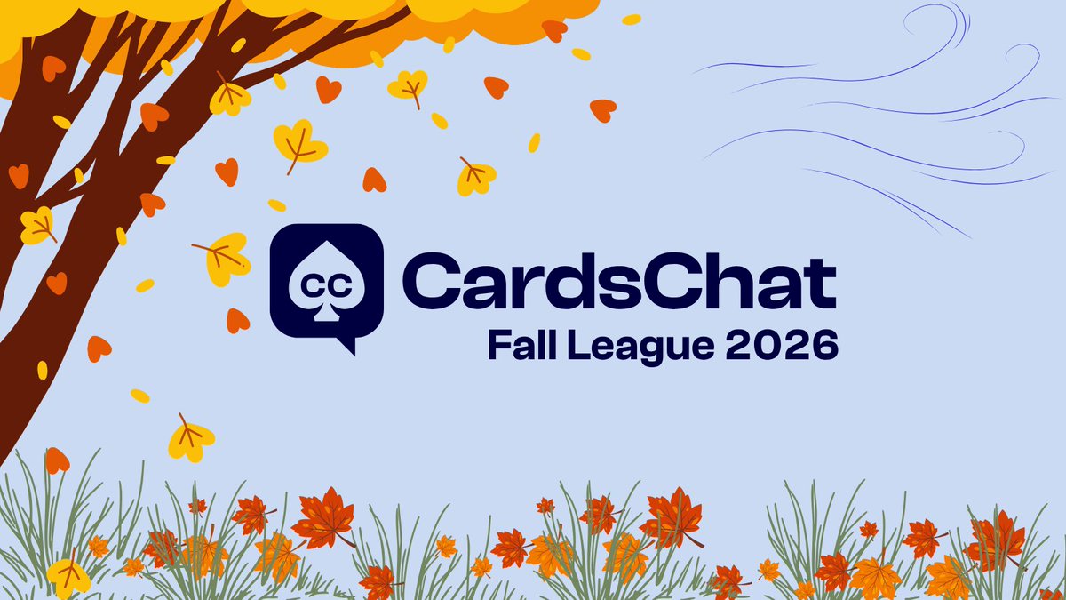 CardsChat's tweet photo. It's your last chance to sign up for our 2026:Fall League Season!
https://t.co/zl8NJTtjCM https://t.co/BdPHExOZUV