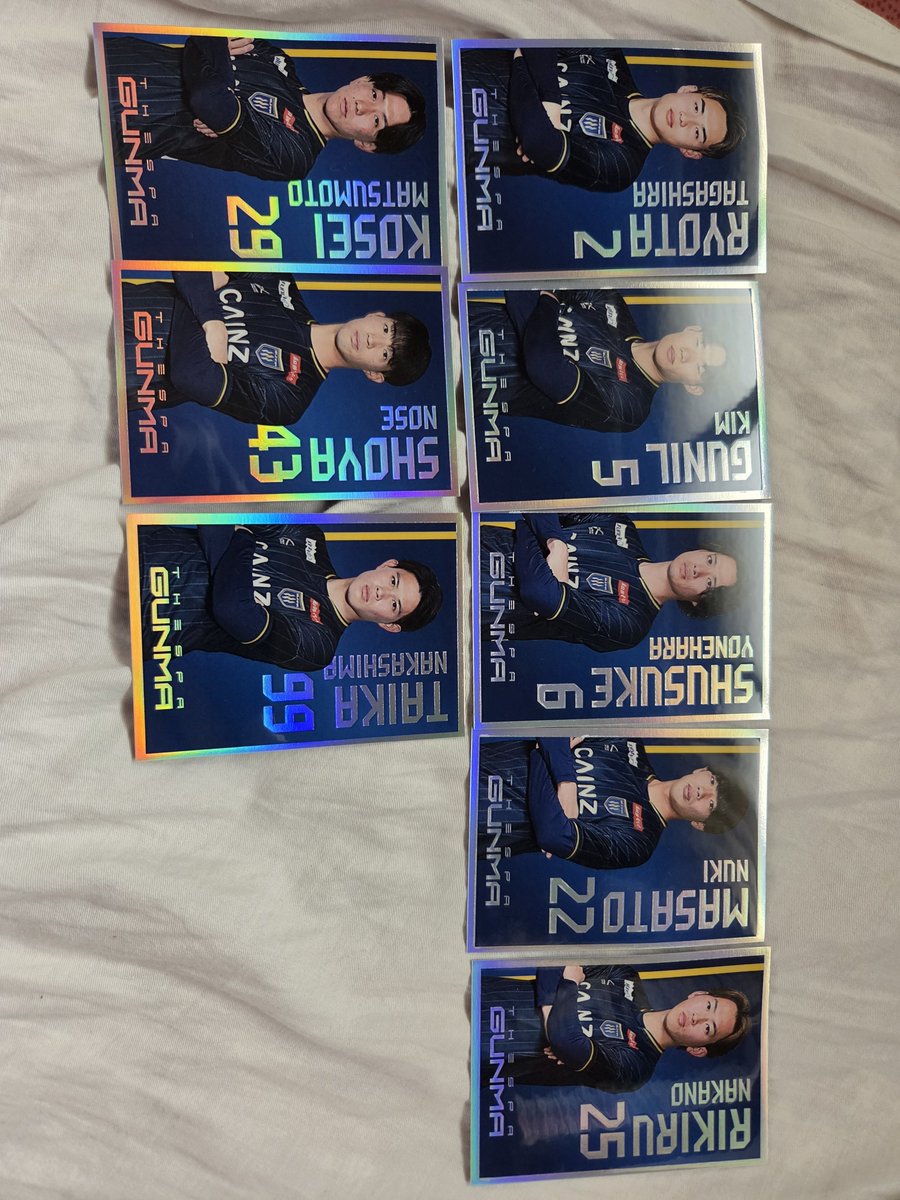 ysceoc's tweet photo. 交換or買い取りさせて頂けませんでしょうか？

求　百年構想リーグの時のメタリックトレカ
3　7　10　17　18　19　39　69

譲　百年構想リーグverの
2　5　6　22　25　29　43　99

　　26/27シーズンverの
3　9　69　78　99

可能な方いらっしゃいましたら宜しくお願い致します https://t.co/OEQeUggHO1