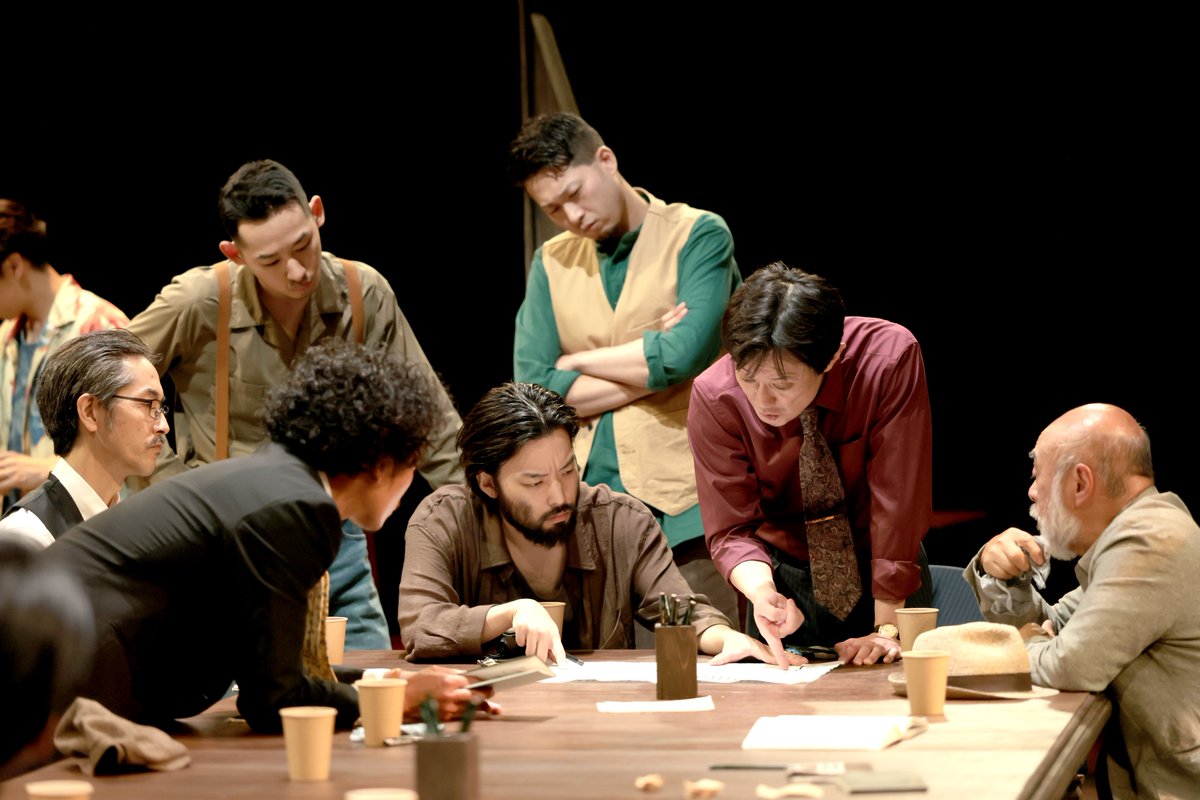 KITA8_THEATER's tweet photo. #ジョブキタ北八劇場
『 #12人の怒れる男 』

【本日2公演】
🕴️14:00〜
⚖️18:30〜
🎟️当日券は開演の45分前より販売

昨日は山田マサルさんが千秋楽でした🙌
本日は夜公演をもって菊池拓帆さんが千秋楽となります🙏

いずれも当日券の販売が若干数ございます‼️

ご来場お待ちしております✨️ https://t.co/4NGiRhzxmq