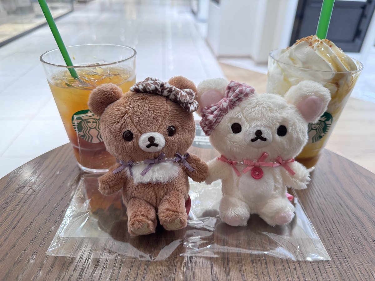 MST_2428291310's tweet photo. メゾンドフルールのリラックマコラボ、整理券勝ち取って人権を得たのでコグマちゃんお迎えできた😂 https://t.co/yAgX0x2o4I