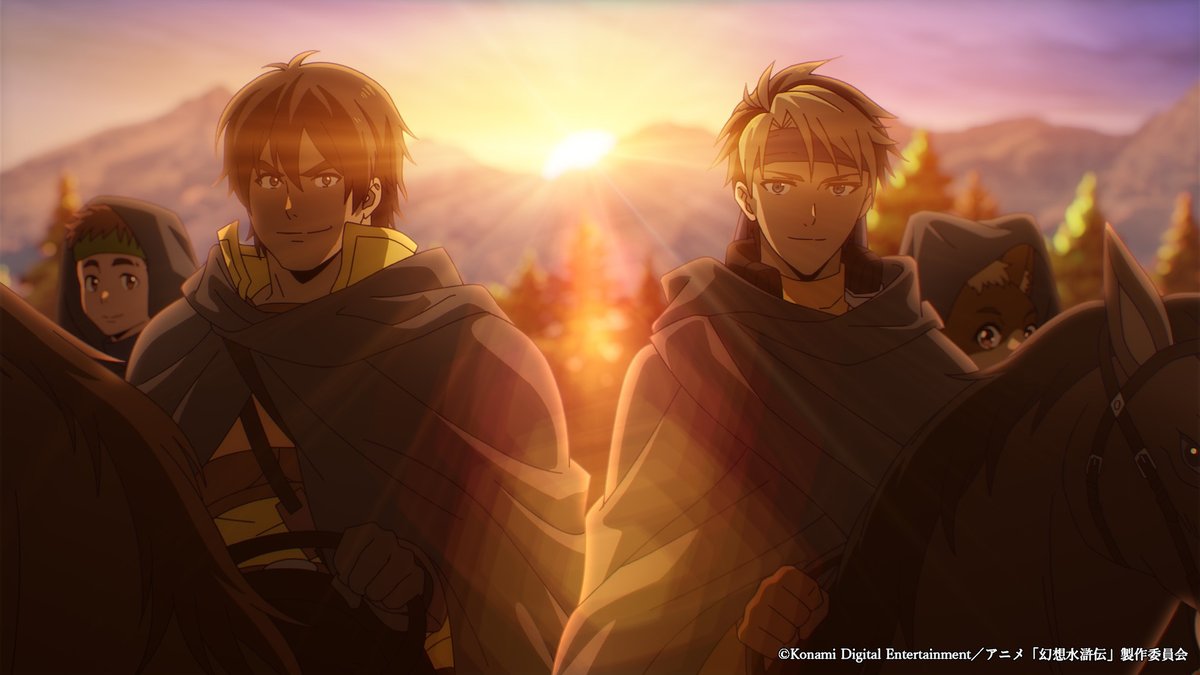 Suikoden_anime's tweet photo. 🛡️  ̄ ̄ ̄ ̄ ̄ ̄ ̄ ̄ ̄ ̄ ̄ ̄ ̄ ̄ ̄ ̄ ̄ ̄
アニメ「#幻想水滸伝」
第1話あらすじ&場面カット公開!
__________________ 🗡️
#1【故郷】
あらすじはアニメ公式サイトのSTORYページをチェック👀
https://t.co/SGopx2nyUe
TOKYO MX 10/3(土) 20:00〜
関西テレビ 10/6(火) 25:34〜
BS朝日 10/9(金) 23:30〜 ほか
全国32局にて順次放送スタート!
▼詳細な放送情報はアニメ公式HPからご確認ください▼
https://t.co/dfUXDukgof
#アニメ幻水 #AnimeSuikoden
#2026秋アニメ