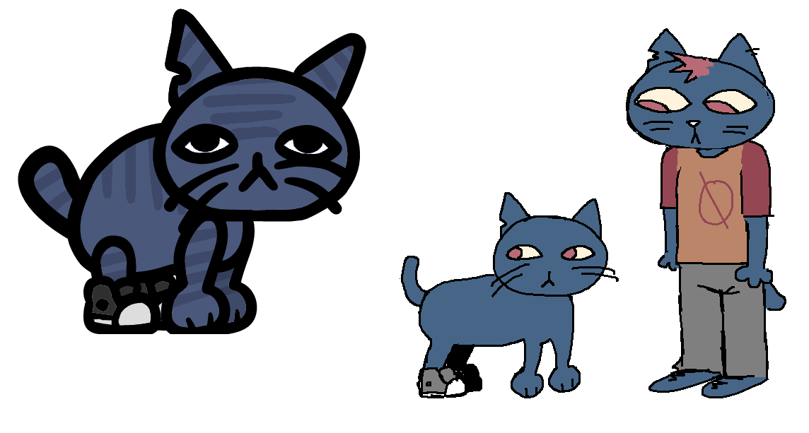 Skarann_'s tweet photo. i made mae with the mewgenics cat editor and drew her https://t.co/iRkEMypf4X