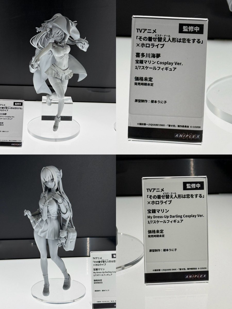 figsoku's tweet photo. 【メガホビEXPO2026】「アニプレックス」

【新作フィギュア情報まとめ】
https://t.co/po2WTJ6k9T
#その着せ替え人形は恋をする #メガホビEXPO2026 #アニプレックス #メガホビEXPO #ホロライブ https://t.co/aYb7baEUdw