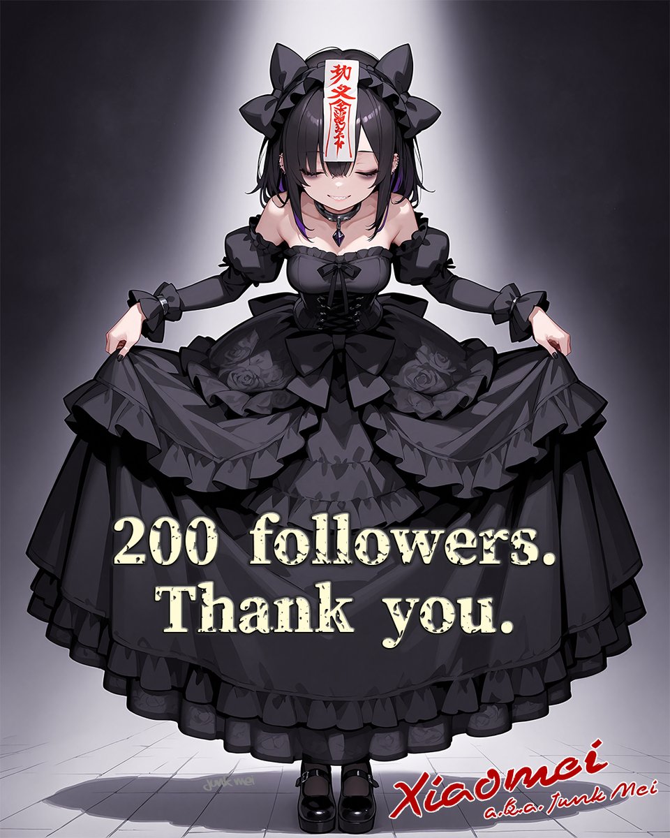 junkmei_AI's tweet photo. For once, a proper bow. Thank you for 200 followers.
たまにはちゃんとご挨拶。
フォロワー200人突破ありがとう。
#junkmei #AIart #AIイラスト https://t.co/E5vwqMrQ0F
