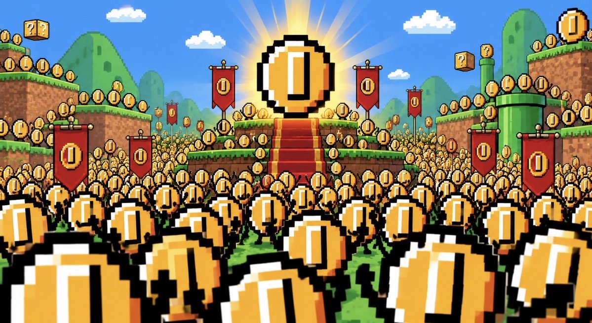 SuperMarioCoinX's tweet photo. “One of us. One of us.” https://t.co/gKBori0UbB