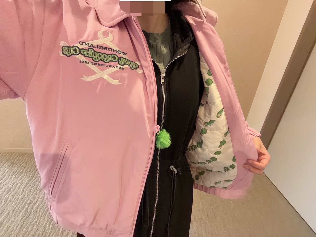 annz96969's tweet photo. 昨日買ったアリスのブルゾンの
モチーフ達が
あまりにも、❤️寮夢女すぎて
ウケるꉂ🤣𐤔
肩に乗ってたハリネズミ達もいるー！ https://t.co/isH6RiW66R