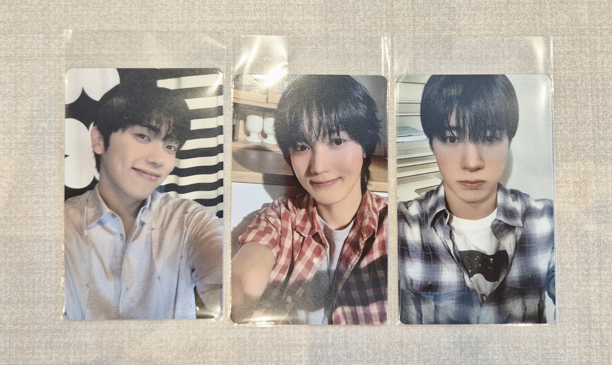 HJHJKawaii's tweet photo. 💡 일본팬미 5천엔이상 포카교환
민균  💚 -> 승준 💜
승준　 💜 -> 효진 ❤️
재영 🖤 -> 효진 ❤️

ミンギュン スンジュン ジェヨン ワイオット ヒョジン https://t.co/qrVSJNGaWI