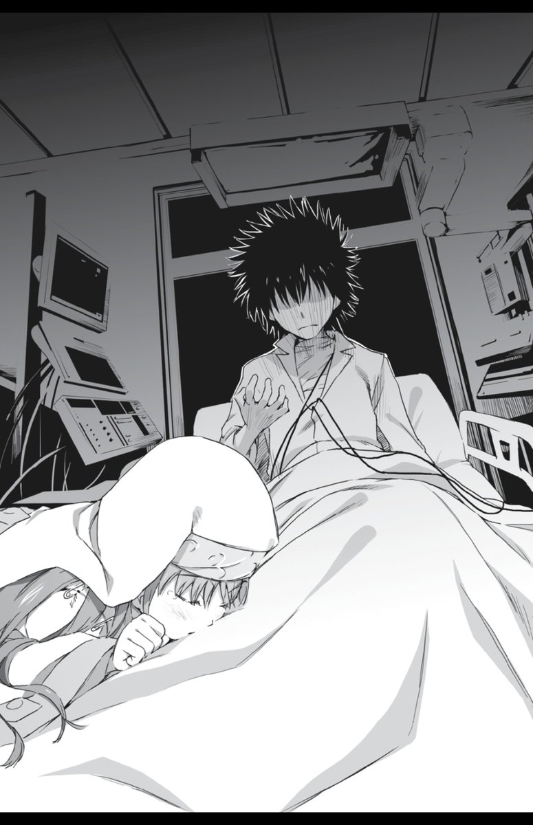 faintlament's tweet photo. Even beaten badly, Kamijou still isn't out of the fight #Index https://t.co/jVPt8J3R1Z