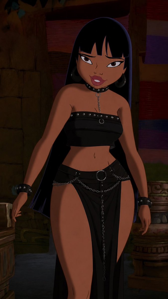nezukobabyy's tweet photo. Disney never made this version. https://t.co/TvtITkZUCo