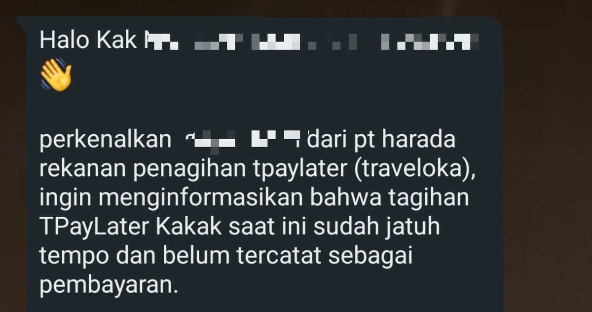 fomalhaut0230's tweet photo. Guyys ada yg pernah di chat gini kah ? 
#wargadebtfree https://t.co/YkcyyTmrv3