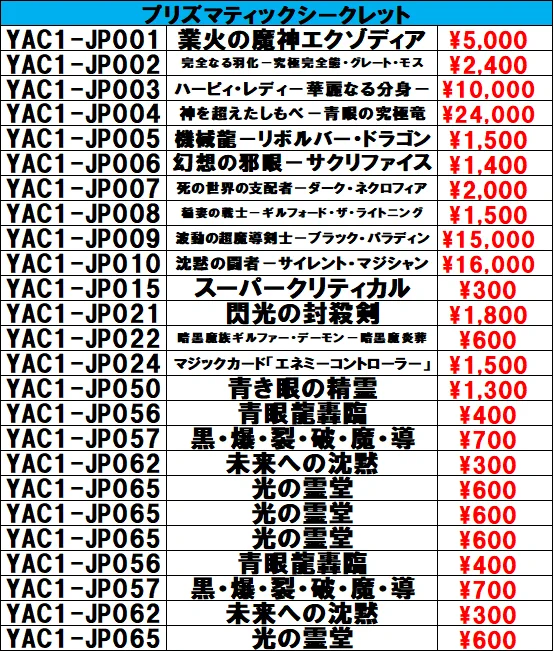 トレカボム大阪日本橋店2F 遊戯王、YGサプライ、デュエマ サプライ on