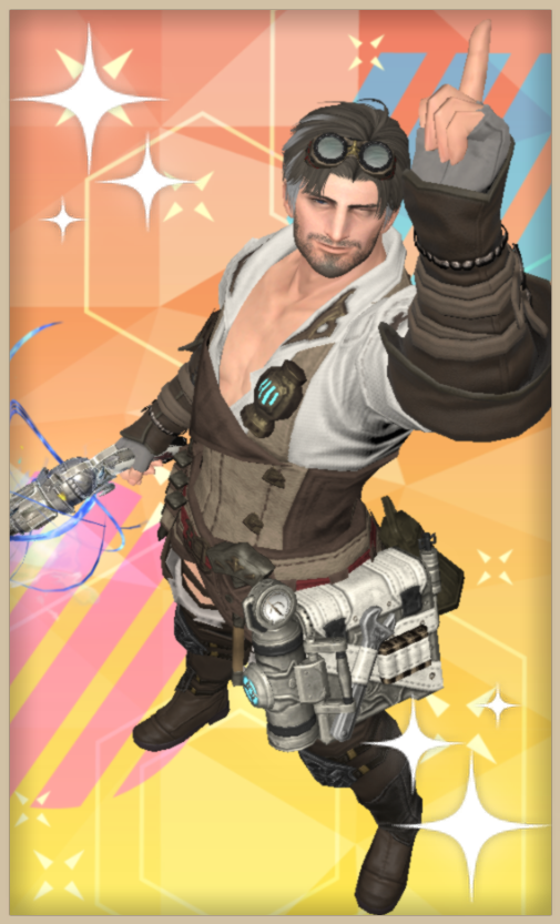 noqualitybit's tweet photo. sorry i keep ffxiv posting but im kinda obsessed with my middle aged man wol i feel so maternal about him they put unc in ultimate raid and he just wants a beer https://t.co/ObG6fbhAVZ