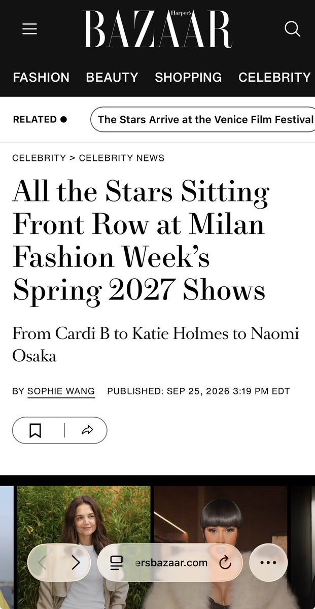 thatday05's tweet photo. Siwoo in Harper’s Bazaar news about front row stars at MFW SS27 

🫶🏻 https://t.co/GktqA0mrsQ

#PARKSIWOO
#박시우 
#PARKSIWOOXMM6
#PARKSIWOOMFWSS27 https://t.co/PVXklvN2Yc