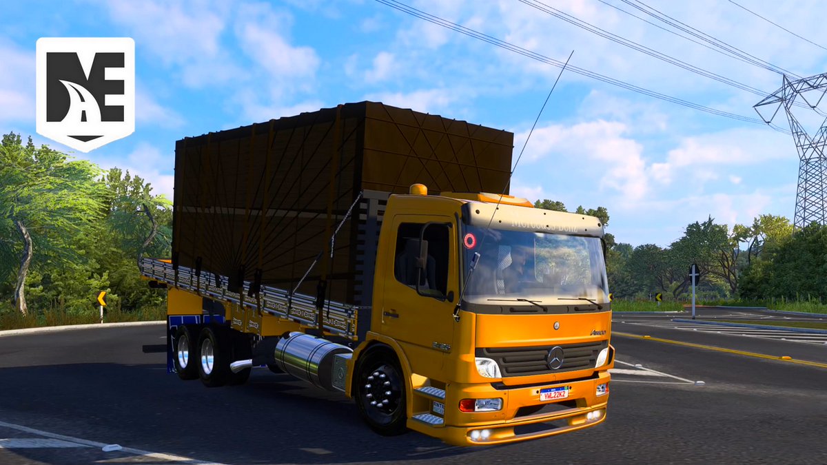 e91gamer's tweet photo. ETS 2: Mapa Eldorado | MB Atego 2425: De Almirante Tamandaré para Tunas do Paraná
https://t.co/a4h6tUsEis
#EuroTruckSimulator2 #ETS2 #SCSSoftware #BestCommunityEver #MapaEldorado #E91Gamer https://t.co/zVhFM9zCT3