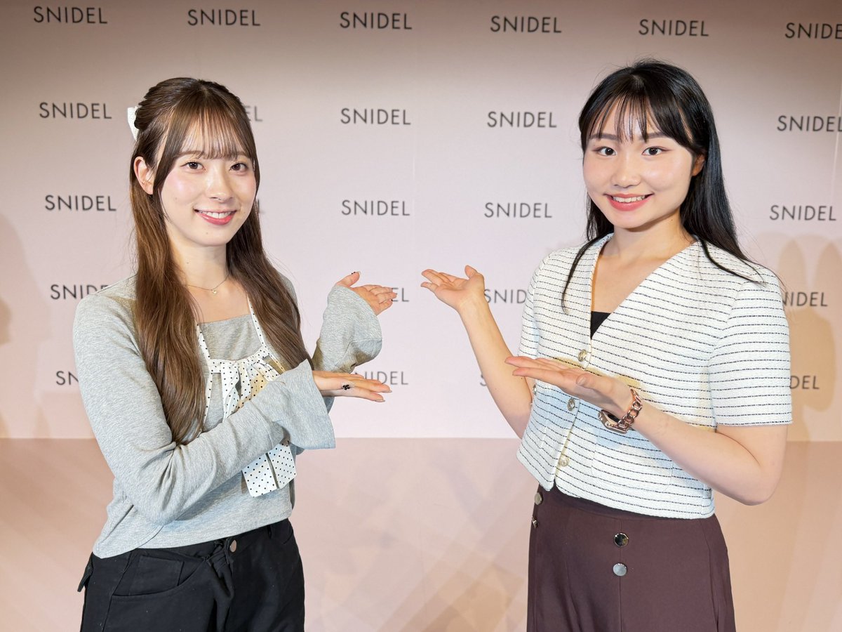 miyu___23n's tweet photo. RUKAさん、ASAさん（BABYMONSTER）、福田麻貴さん（3時のヒロイン）のSNIDEL会見の記事2本目がアップされました❕
トークショーでの3人の掛け合いにも注目です👀✨

記事はこちらから▶︎ https://t.co/9d1KeccU4l

#BABYMONSTER #ベビモン #RUKA #ASA #3時のヒロイン #福田麻貴 #SNIDEL #scketto https://t.co/EdpGsuS4bI