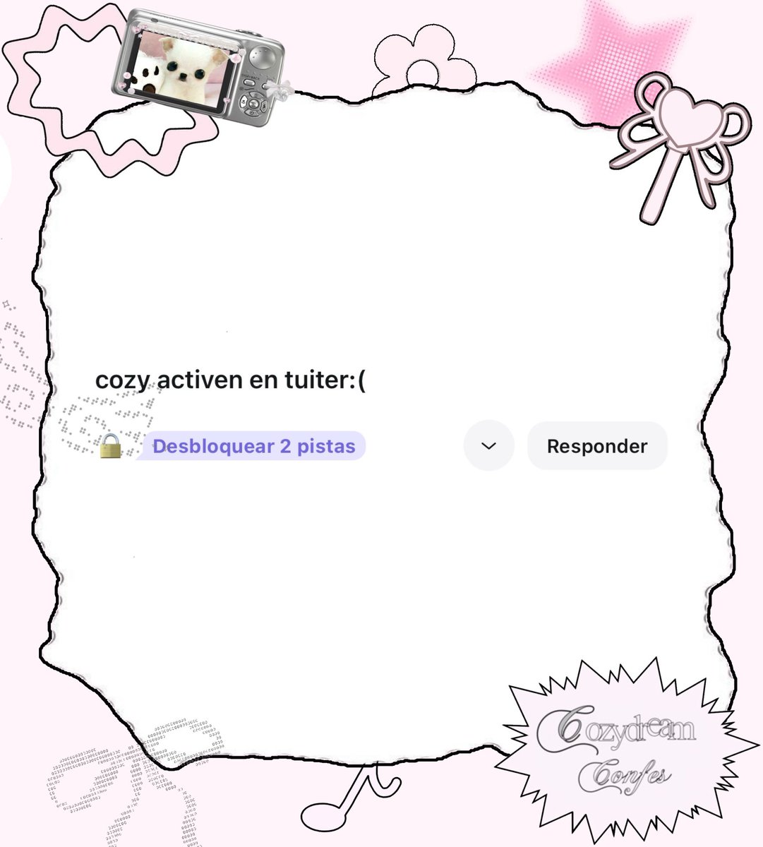 cozydreamsconfe's tweet photo. 🐼 una ENORME disculpa dreamsitos por no estar activos pero prometemos ya ponernos las pilas y activar :33 🫰🏻🫰🏻✨ https://t.co/xA3s9Y01bg