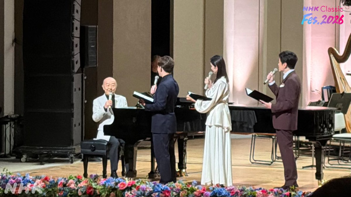 nhk_classical's tweet photo. #NHKクラフェス
没後30年 作曲家 #武満徹 企画
聴き逃し配信中👇
https://t.co/XVkPm10k2E
🟠若いころアシスタントを務めた
#池辺晋一郎 が語る #武満徹 の素顔。
ピアノでの解説も🎹
🟠ギターのやさしい音色で聴く
#夢千代日記 #どですかでん
🟠#JNO による #枯葉
🟠#上野耕平 指揮による #小さな空 https://t.co/kgxgO5VTxA