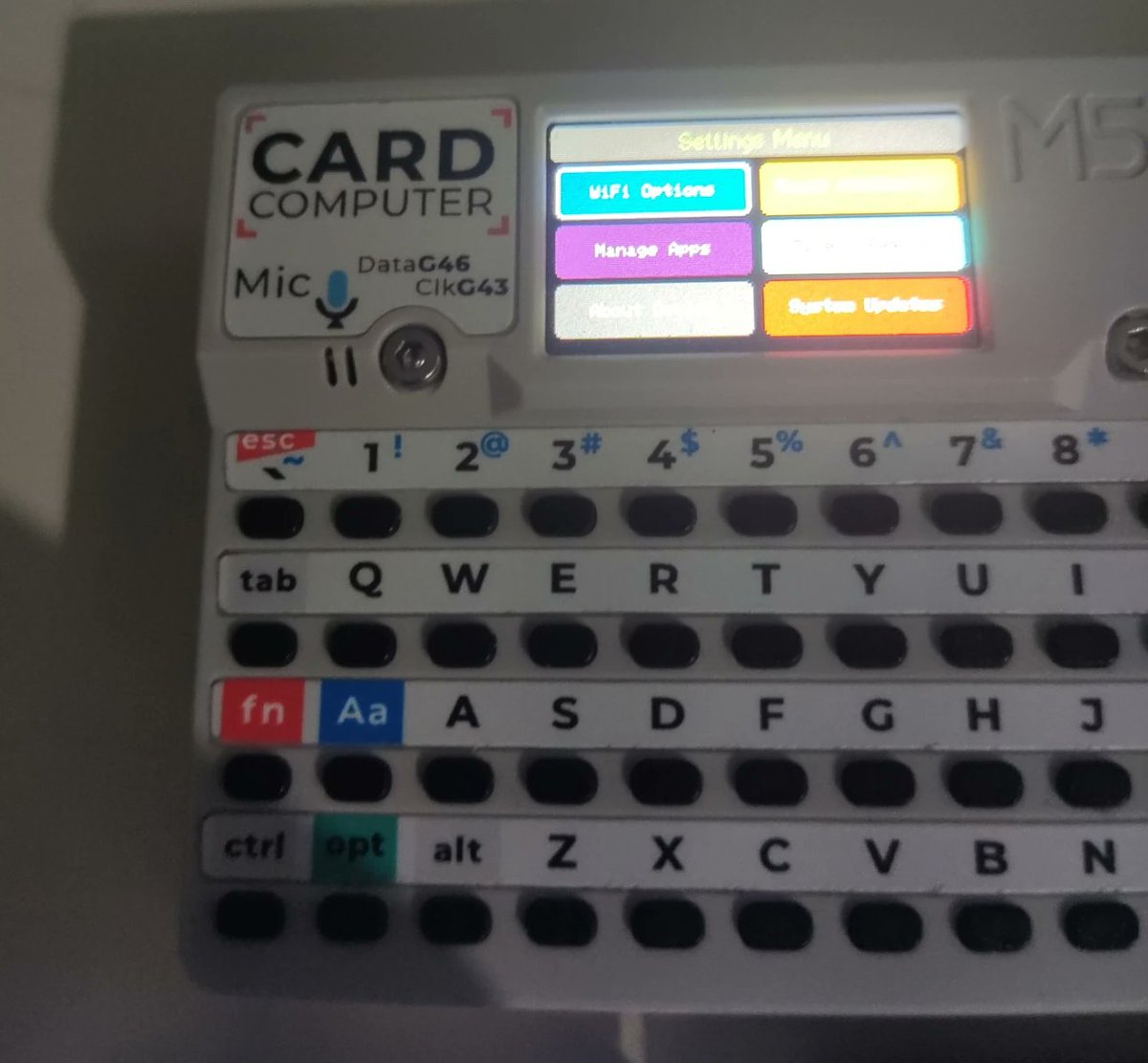 cnxsoft's tweet photo. A JavaScript OS with a GUI for ESP32 targets. 
https://t.co/ORru1kwaQD

KryonOS is a small JavaScript-powered OS that turns a supported ESP32 development board with a touchscreen into a standalone computer with its own graphical interface, application launcher, and file storage.

Applications are written in JavaScript and run on the Duktape 2.x engine. The runtime supports ECMAScript 5.1, along with some ES6 features.