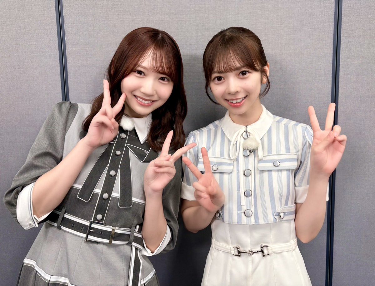 nogizaka46's tweet photo. このあと12:10頃から〜、HBCテレビ「#サタブラ」に、#長嶋凛桜 が日向坂46の #藤嶌果歩 さんと一緒にVTR出演します🐒🧡

#青葉坂46オーディション についてお話しさせていただきました☺️🎵

皆さま是非ご覧ください🌈
https://t.co/M6xr9Vdvwp

#青葉坂46
#乃木坂46 https://t.co/UJQrBeJm4r