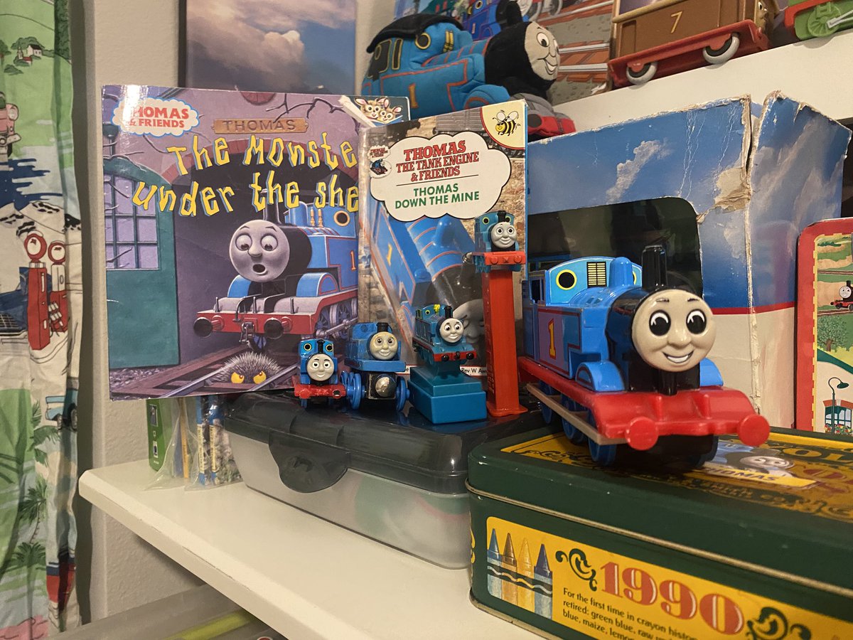 DevinTTTE's tweet photo. Thomas the Tank Engine GALORE 💙 #thomasthetankengine #thomasandfriends #thomascollection #thomasfan #railfan https://t.co/Uxk3wJVKke