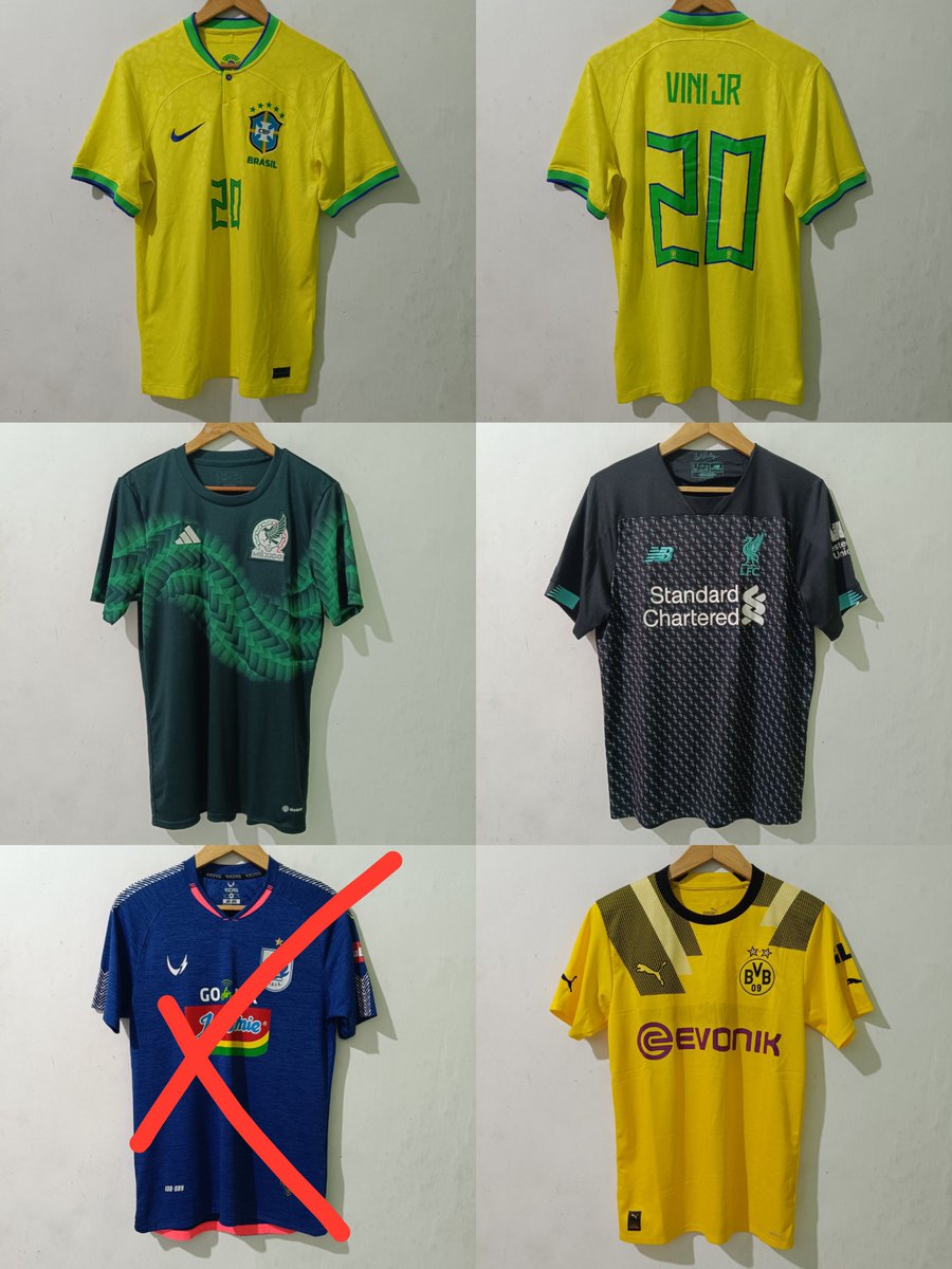 Sigit_1505's tweet photo. #Jersey4Sale 

Bismillah weekend ceria...
@Jerseyforum 

Only Bundling ❗❗❗ 

Pic.1 
M L
XL 
L
*2.100.000

Pic.2
S
M M 
S
*1.675.000

Pic.3
Adizero M 
L L 
M M 
*2.375.000

NETT FREE ONGKIR ❗❗❗ https://t.co/BmSV1a9YyT