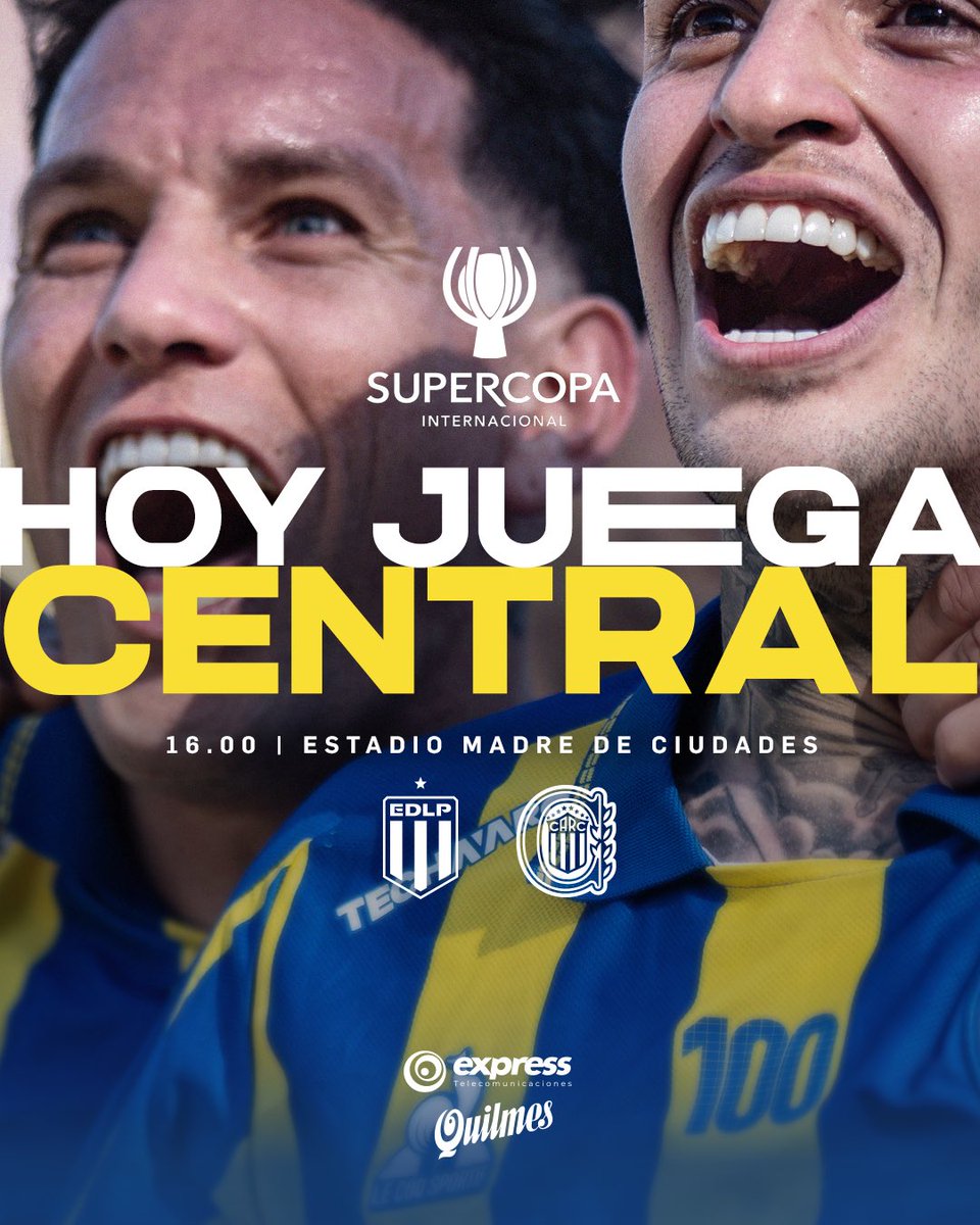 RosarioCentral's tweet photo. ¡HOY JUEGA CENTRAL! ¡TODOS JUNTOS! 🇺🇦💪 https://t.co/oUENiKAZca