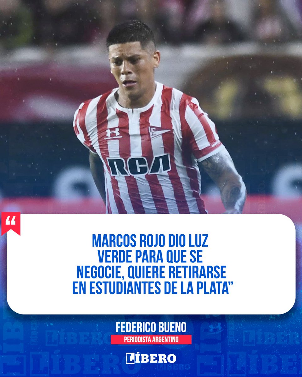 diario_libero's tweet photo. 🔙 🇦🇷 ¡𝙌𝙐𝙄𝙀𝙍𝙀 𝙑𝙊𝙇𝙑𝙀𝙍 𝘼 𝘾𝘼𝙎𝘼!
Marcos Rojo dio luz verde para negociar su regreso a Estudiantes de La Plata para retirarse allí.

ℹ️: ESPN Argentina / Federico Bueno

#estudiantes #pincharrata #marcosrojo💙💛 #marcos https://t.co/vmQqQCtAna