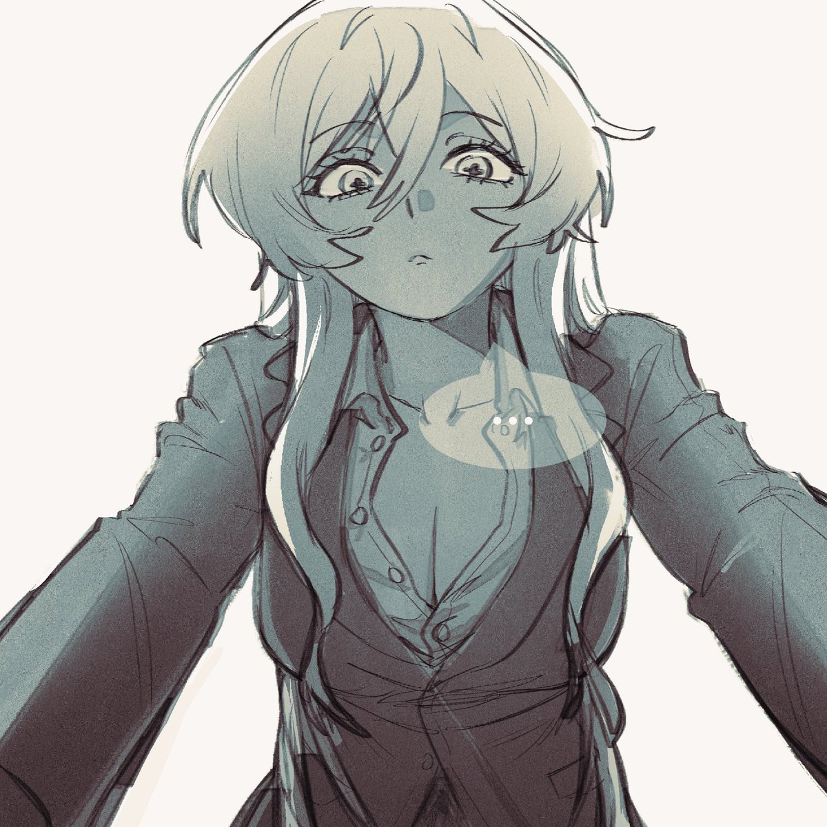 graysonsmt's tweet photo. the real reason follo wasn't wearing his suit properly in that official art
#follofriday https://t.co/xSN6hgeoIw