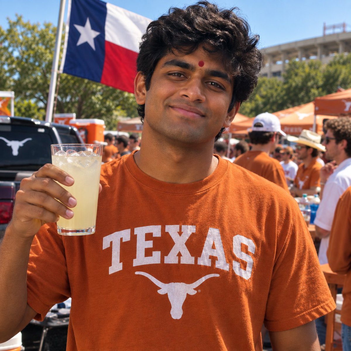 Vol_Crusader's tweet photo. Lemonade? Nope, just Bevo’s urine in a glass https://t.co/pVlcan2D8X