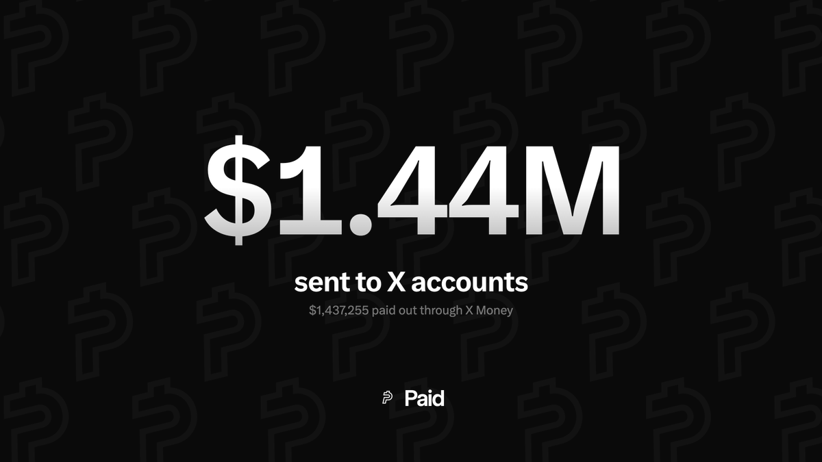 UsePaid's tweet photo. The people love @XMoney! https://t.co/1uaedFWLmF