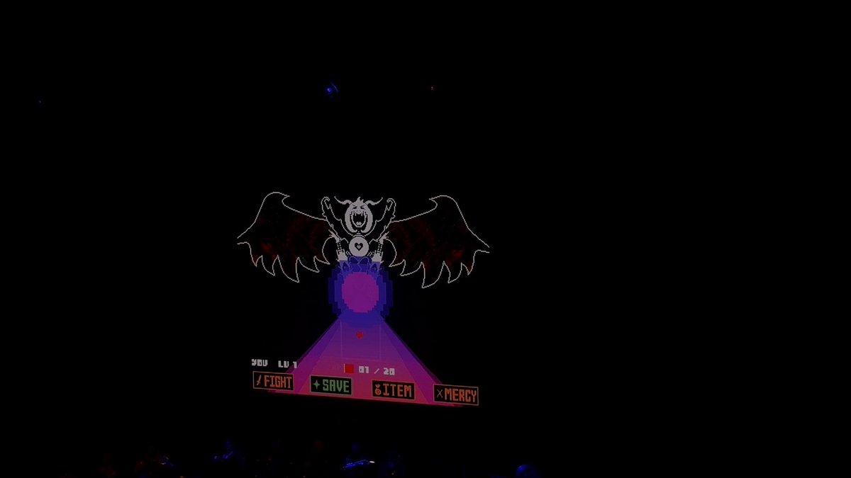 roarknightz's tweet photo. Undertale symphony was otherworldly my god https://t.co/YHE6UHQChF