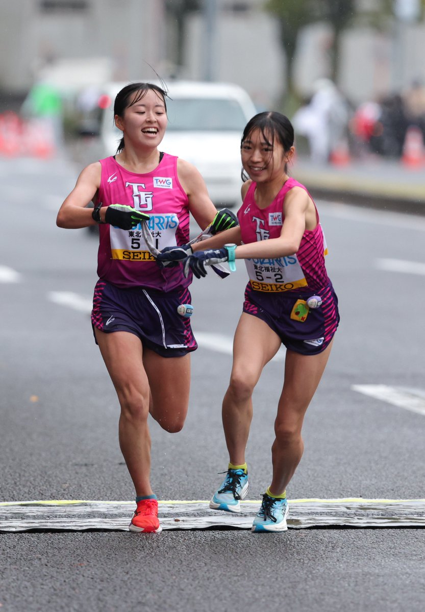 zenjo_sendai's tweet photo. 🏃‍♀️出場校紹介🏃‍♀️
続いてご紹介するのは、地元・仙台から出場する東北福祉大学✨

🟣東北福祉大学
🏃‍♀️20年連続24回目の出場
第43回大会では4位に入り、シード権を獲得。毎年、徐々に順位を上げています📈
今年も地元・仙台で、全国の強豪を迎え撃ちます🔥

杜の都を知り尽くす東北福祉大学の走りにも注目です！

#全日本大学女子駅伝
#仙台で決まる真の頂点
@iuauj
@tohokugakuren