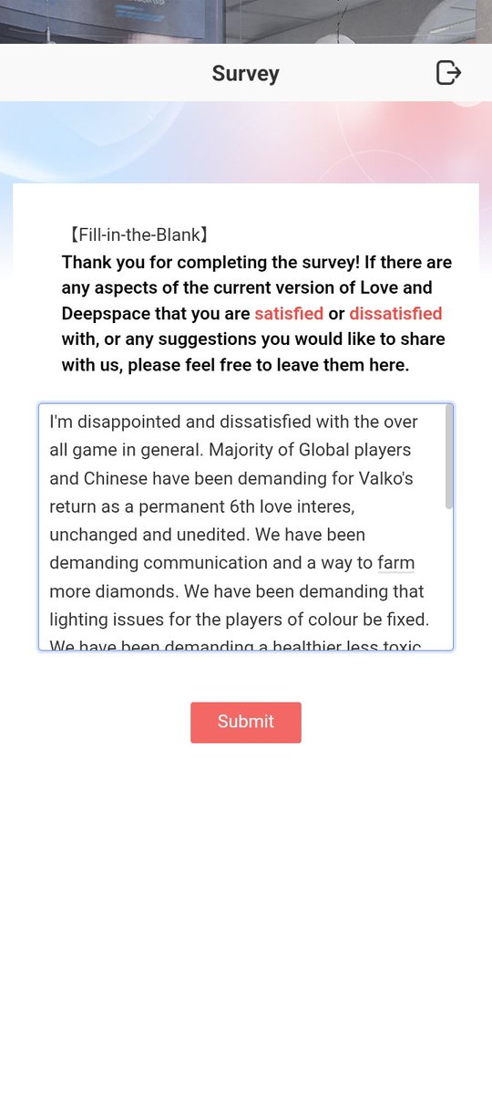Rani_Mstired's tweet photo. WE DEMAND A GAME WITH INTEGRITY AND LONGEVITY! #BRINGBACKVALKO https://t.co/R8FSycnpb2