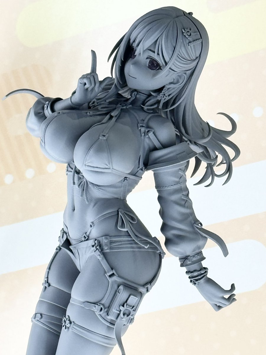 fubuki_works's tweet photo. ほのかフィギュアの原型を見に行ってきた���！
細部にいたるまで圧巻のクオリティ！😭そして最高にかわいい！🌸🐮
#メガホビEXPO2026 #DOAXVV https://t.co/bTS1lOOxFV