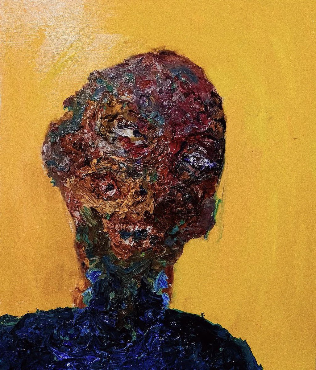 blueberryslut's tweet photo. y’all like my paintings? it’s my pain. https://t.co/SMGIclyAcl