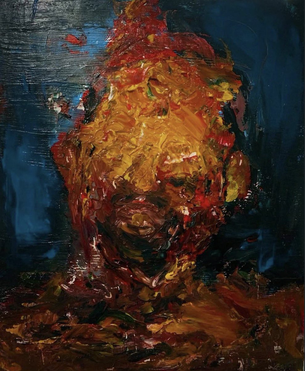 blueberryslut's tweet photo. y’all like my paintings? it’s my pain. https://t.co/SMGIclyAcl