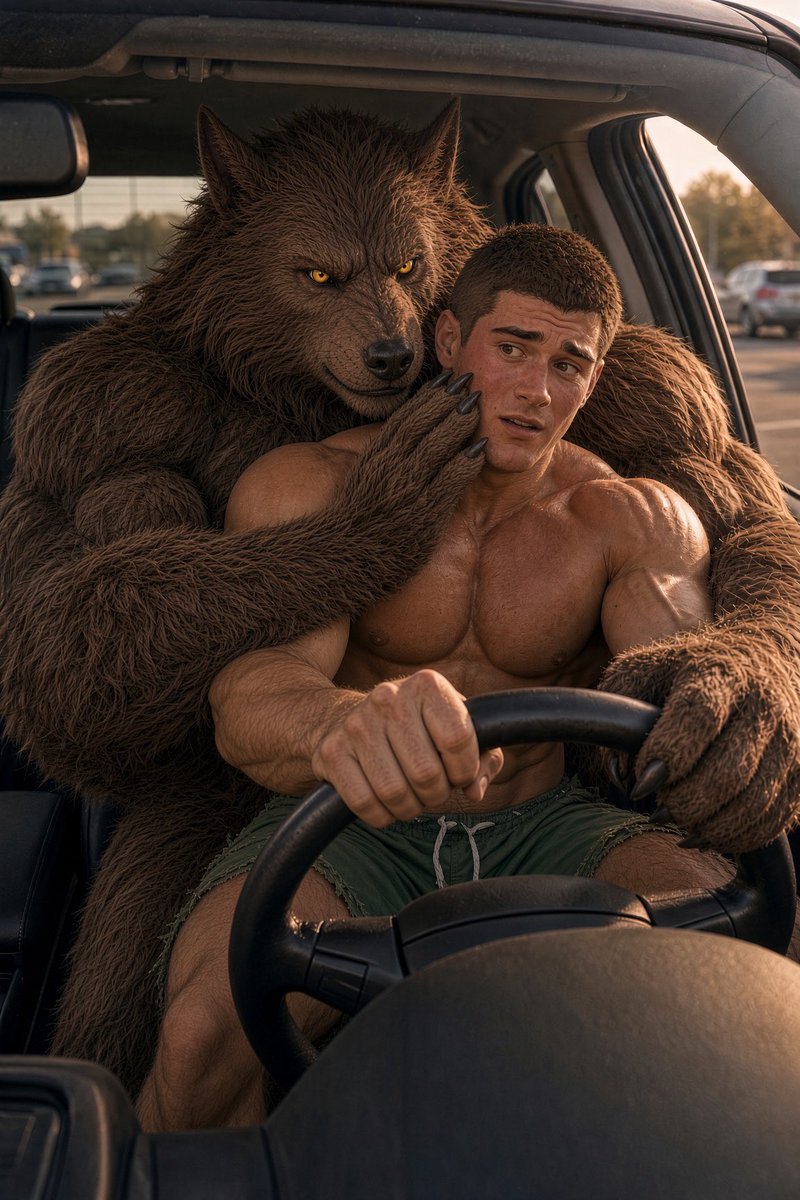WolfManLovr's tweet photo. #Werewolf #TF
#Transformation #werewolf
An American werewolf in the gym part 10:  He is your passenger now, but definitely not a passive passenger, always lurking in your bones and under your skin, he sits in the drivers seat as well, sometimes totally taking control. https://t.co/gXdacvYLh8
