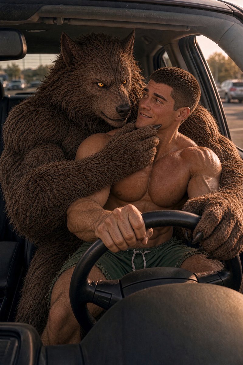 WolfManLovr's tweet photo. #Werewolf #TF
#Transformation #werewolf
An American werewolf in the gym part 10:  He is your passenger now, but definitely not a passive passenger, always lurking in your bones and under your skin, he sits in the drivers seat as well, sometimes totally taking control. https://t.co/gXdacvYLh8