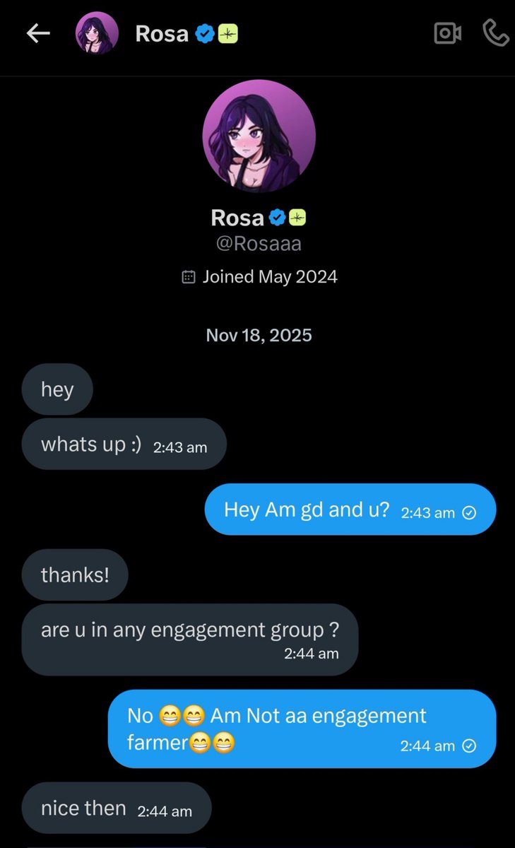 CryptoRohit07's tweet photo. New Day 💔 New Drama 🤣

She/He 😂 what do I even say to him/her?
Maybe a “Ladyboy” 😭

His 2025 chats are now going viral 👀
But WHY now! After the GTD race and all the hype? 🚨

Sometimes I feel like I lose the race AFTER winning it 😭

Why God, WHY? 😂💔

Now the real question 👀👇

Will you still mint the Hazel NFT after this?

If you have GTD / WL, think carefully before minting.

What do you expect? 👀
Mint or Skip?