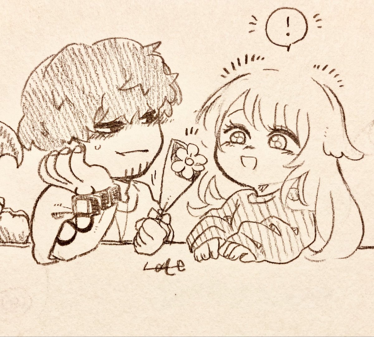 kaijyu_human's tweet photo. @pikopiko363 ｳﾜｧｱｱｱありがた嬉しいお言葉ありがとうございます🥰🙏✨実はどっちも同一人物なんです！せっかくなので布教しますね😋

この方は私のオリキャラで、茶黒謙二(さぐろけんじ)って方です！サソリの尻尾が生えてます🦂
ライブハウスの照明さんで、若い時に小春さんって方とお付き合いしてました😚🕊️ https://t.co/YLBxht0cYF
