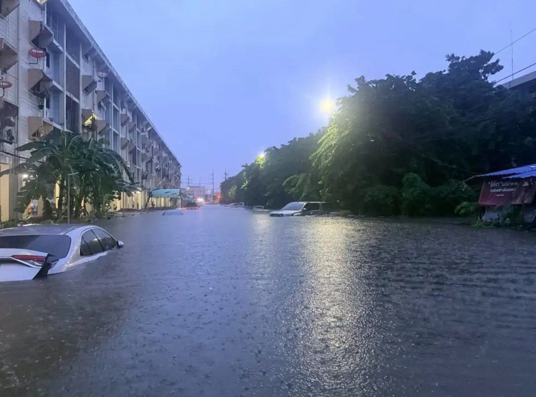 TarotYouuuu's tweet photo. ทุกคนฝากเรื่องนี้ด้วยนะครับ ฝนตกหนักขนาดนี้ สมควรเลื่อนการเลือกตั้งประกันสังคมได้แล้ว น้ำท่วมหนักครึ่งรถ ไม่มีใครออกมาได้ ขอเรียกร้องให้เลื่อนการเลือกตั้งก่อนด้วยนะครับ !!!!!

#น้ําท่วม
#เลื่อนเลือกตั้งประกันสังคม https://t.co/yocu2bgZvr