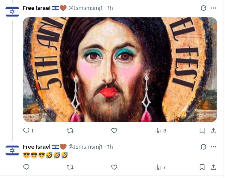 FidelidadCatli1's tweet photo. Pierden una discusión y se ponen a provocar .... después las vívoras lloran "antisemitismo"  🤣🤣 🤣 https://t.co/N9VNyVcR4o