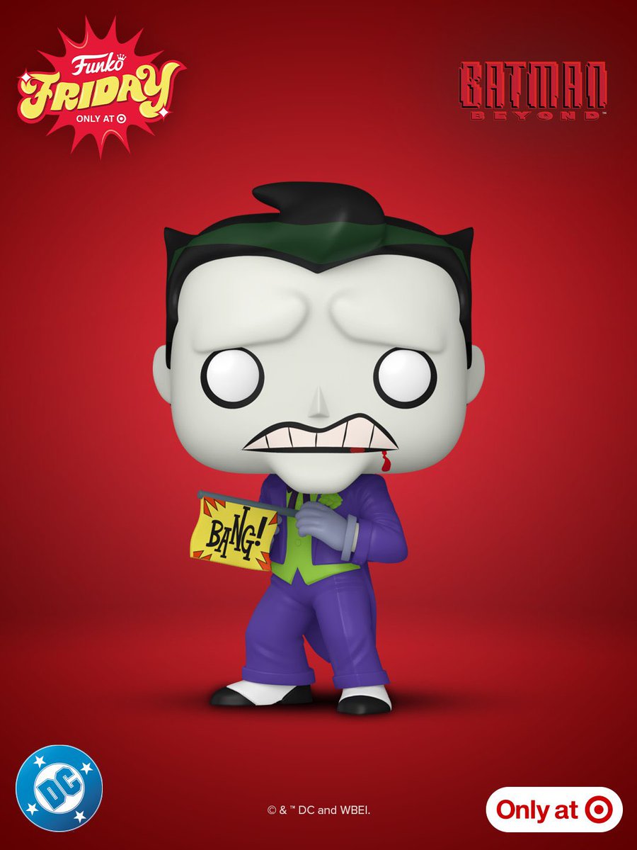 SuperheroTVcom's tweet photo. #BatmanBeyond #TheJoker #Funko https://t.co/PflIiueZYI