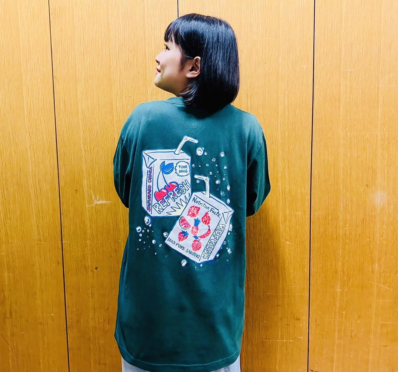 HOT MILK ツアーTシャツ 2026 ② 大原櫻子 スタッフ (公式) on X: 