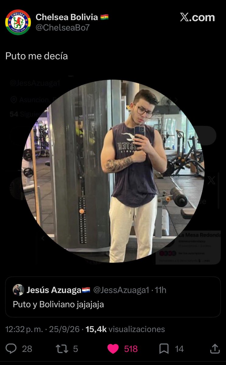 Sebasti40295614's tweet photo. @JessAzuaga1 @AdriJust1902 @dam_next @Sijz254 @ChelseaBo7 Te quedaste sin apoyo, no leo a otro paragua hablando cagada y media, mejor ve a dormir. https://t.co/cekQOASTLy