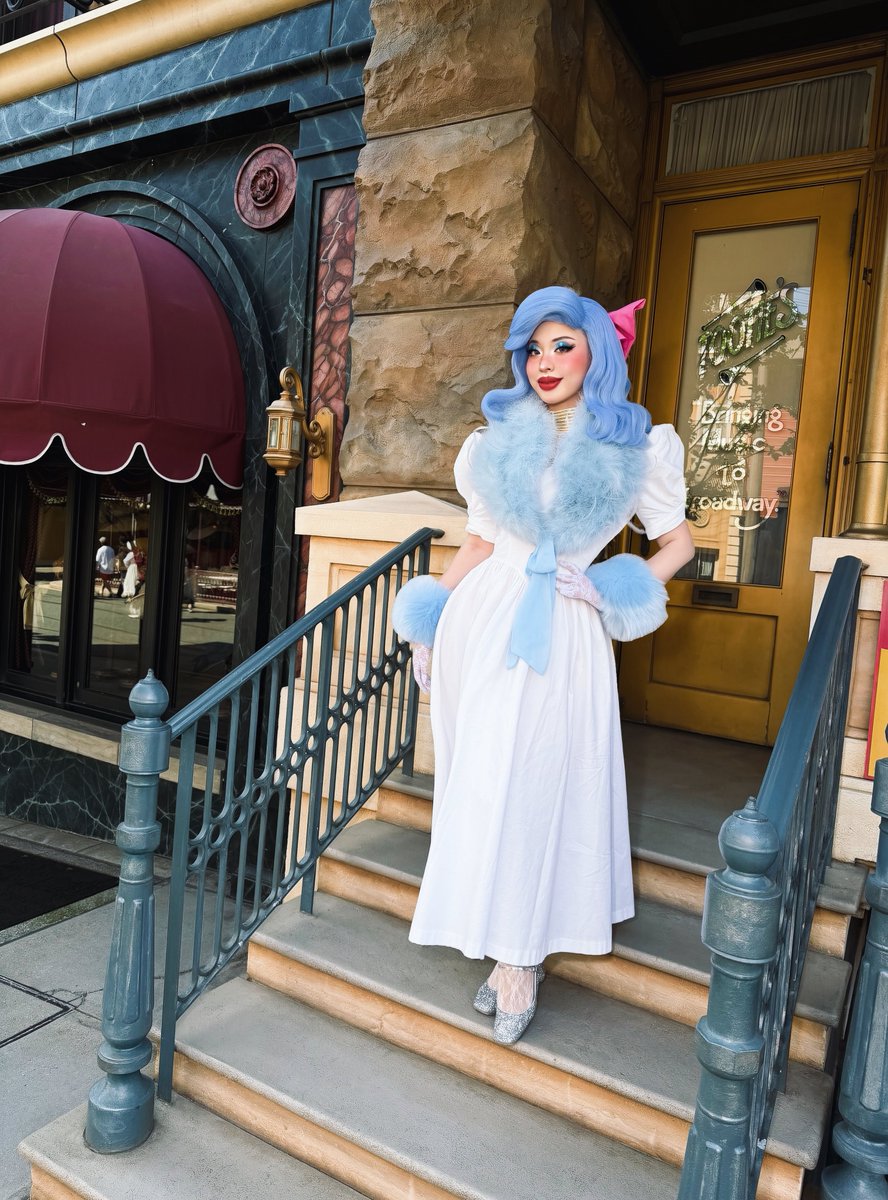 mo0610ni's tweet photo. ジョルジェット🐩🩵
Oliver&amp;Company🐱Georgette💋

#Dハロ仮装 
#Dハロ仮装2026 https://t.co/IlvosB3vso