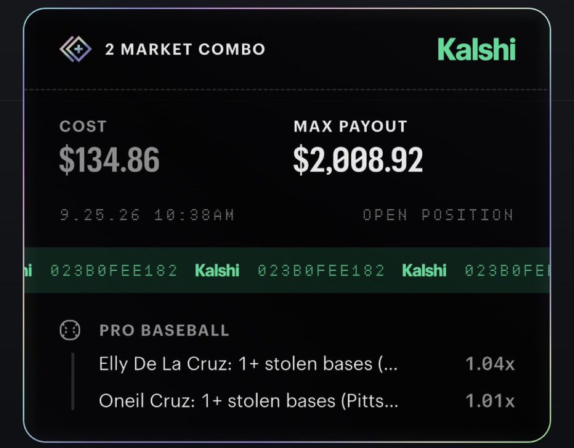 BetBeastDC's tweet photo. TOOOO EASYYYYYYYYYY ✅✅✅✅

ODDS WAY BETTER ON KALSHI, WONT SEE A LAY WITH ODDS THIS GOOD FOR THIS PLAY! 

LINK BELOW FOR A FREE $55 WHEN YOU BET $25 IF YOURE NOT SIGNED UP ALREADY! ⬇️

https://t.co/l0BJrzKUaQ https://t.co/5b3nFFATCY