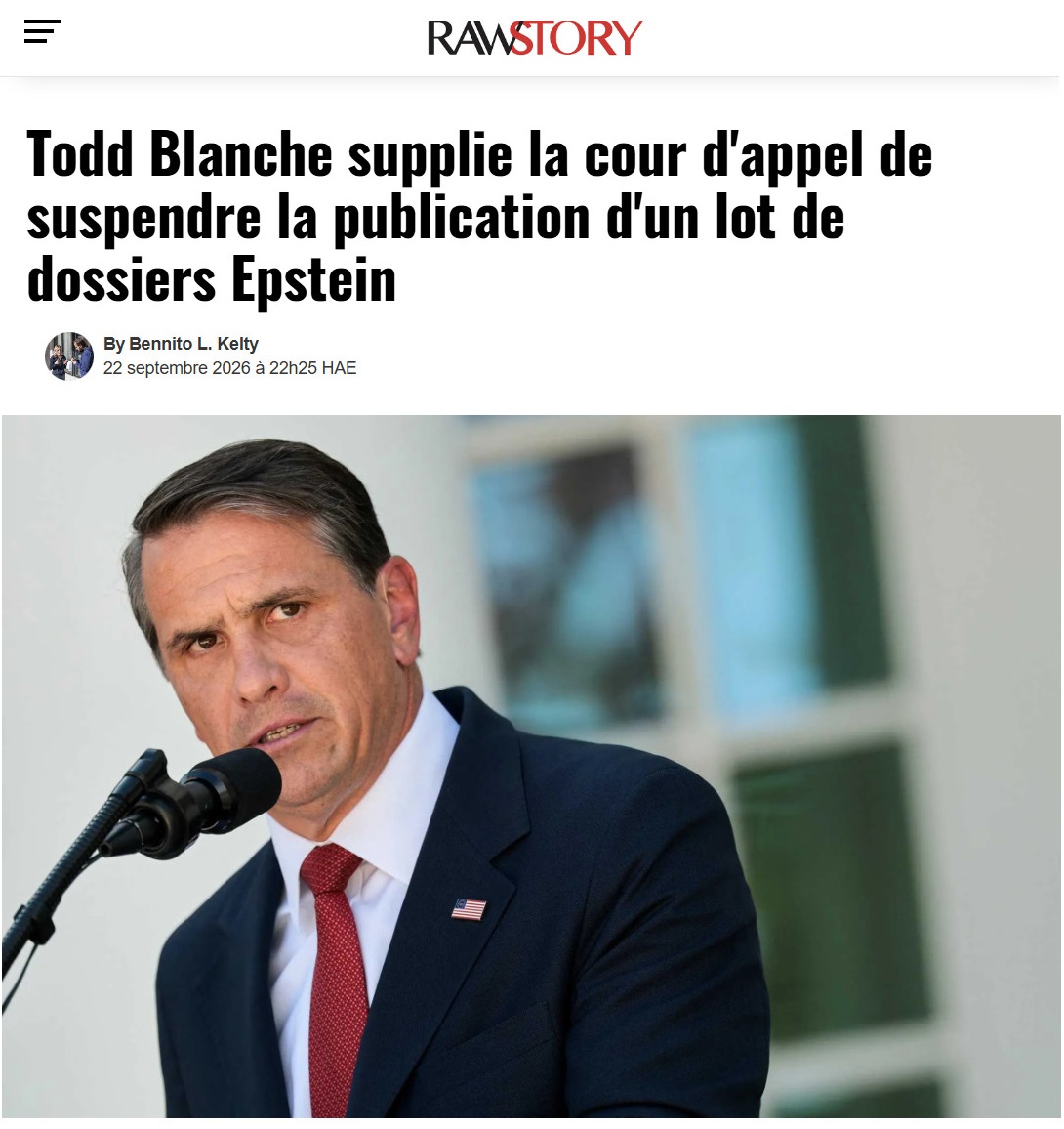 benoitm_mtl's tweet photo. Bien entendu, le ministre de la Justice de Trump tente de bloquer la divulgation des dossiers Epstein, pourtant ordonnée par la loi :

✍️ Son patron ainsi que plusieurs de ses collaborateurs et amis comptent parmi les clients d'Epstein. https://t.co/wPBzB2tCDi
