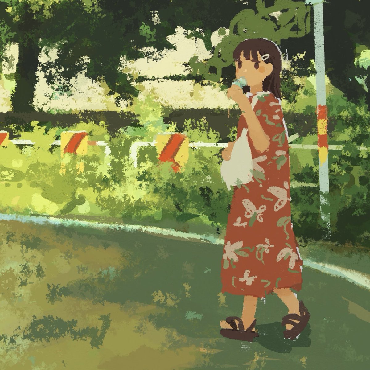 ina_co_ma's tweet photo. 世間は秋へ進んでいくのにまだ夏を描いてる https://t.co/p8BpG8xoaH